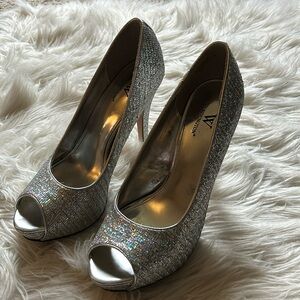 Worthington Halographic Heels Size 8M